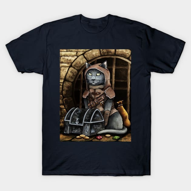 The Thieves Cat T-Shirt by Bartwork